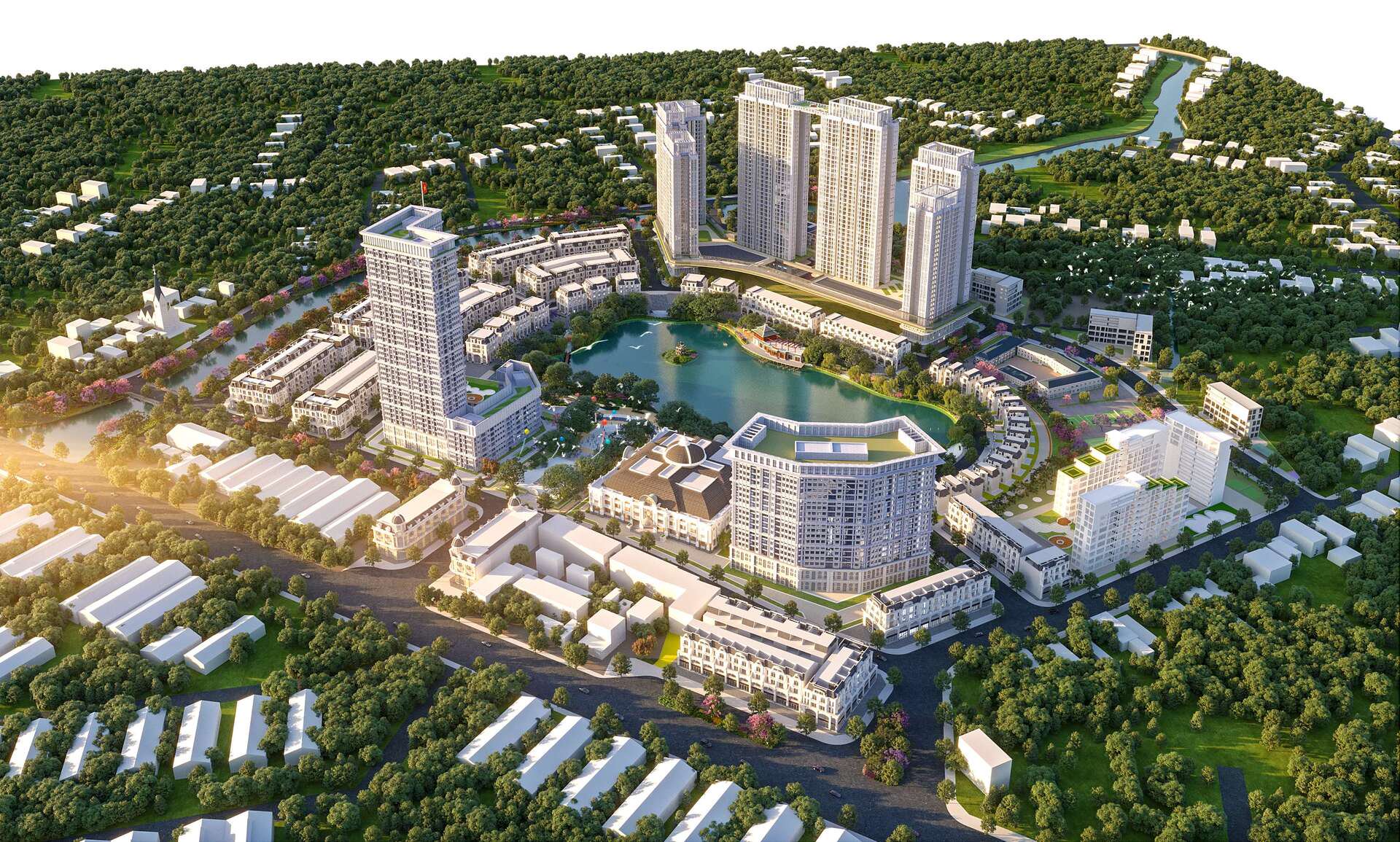 KHU ĐÔ THỊ HỒ GƯƠM XANH